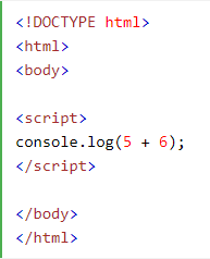 console.log in javascript